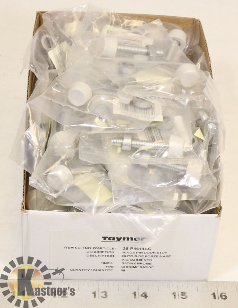 TAYMOR HINGE PIN DOOR STOP 50 PCS SATIN CHROME