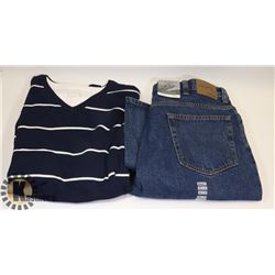 PAIR OF JEANS AND SWEATER, WINDRIVER