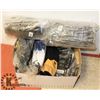 Image 1 : BOX OF ASSORTED NEW GLOVES