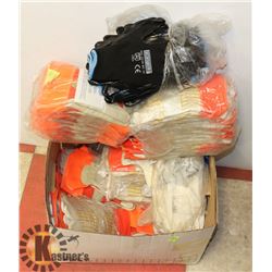 BOX OF ASSORTED GLOVES
