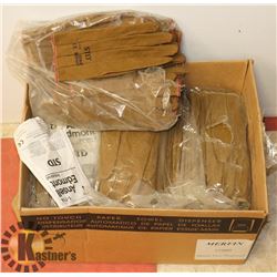 BOX OF ANSELL EDMONT GLOVES ASSORTED SIZES