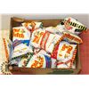Image 1 : BOX OF ASSORTED BAGS OF CHIPS.