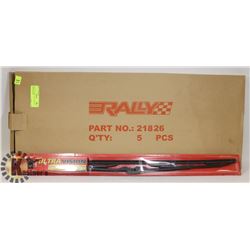 PACK OF 5 NEW ULTRA VISION 26" WIPER BLADES