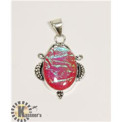 #105- AUSTRALIAN TRIPLE OPAL PENDANT