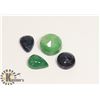 Image 1 : #52- EMERALD & SAPPHIRE GEMSTONE 77.5 ct