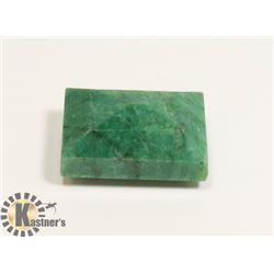 #88- GREEN EMERALD GEMSTONE 85.0 ct