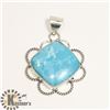 Image 1 : #116- LARIMAR PENDANT GEMSTONE