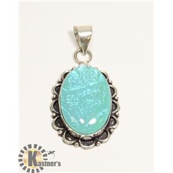 #106- AUSTRALIAN TRIPLE OPAL PENDANT