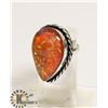Image 1 : #133- AUSTRALIAN TRIPLE OPAL RING SIZE 6