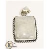 Image 1 : #125- NATURAL MOONSTONE PENDANT