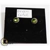 Image 1 : #163- CUBIC ZIRCONIA EARRINGS