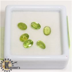 #5- GREEN PERIDOT GEMSTONE 5.0 ct