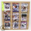 Image 1 : LOT OF 9 AUTOGRAPHED HOCKEY CARDS
