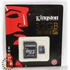 Image 1 : KINGSTON 32GB MICRO SD CARD WITH ADAPTER