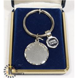GENUIN PEWTER BEST MAN KEYRING