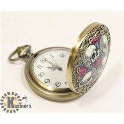 SKULL POCKET WATCH