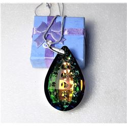 10)  RAINBOW TITANIUM TEAR DROP