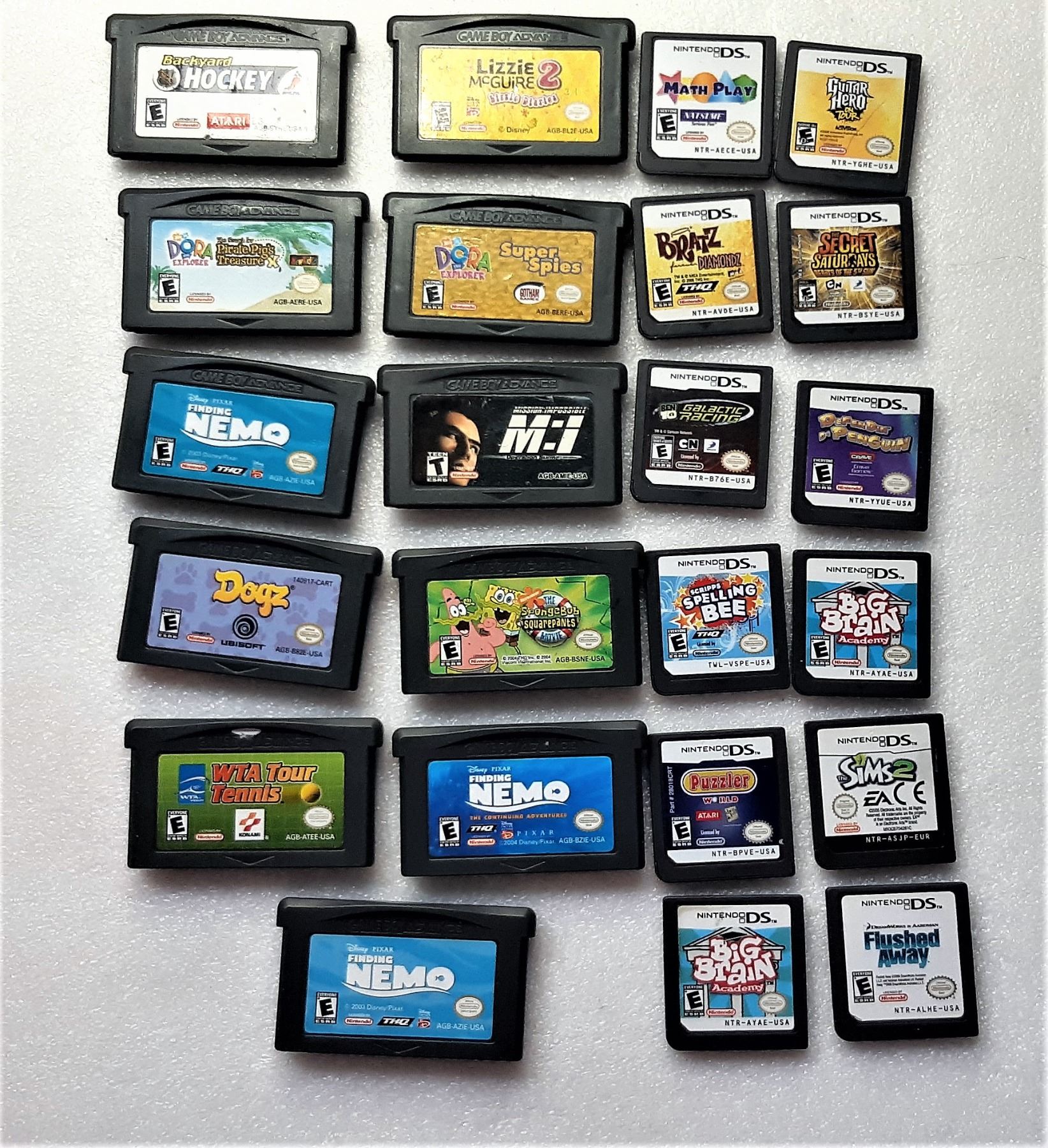 1) LOT OF 11 NINTENDO GAMEBOY GAMES & Kastner Auctions
