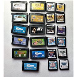 1)  LOT OF 11 NINTENDO GAMEBOY GAMES &