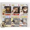 Image 1 : LOT OF 6 ASSORTED FUNKOS