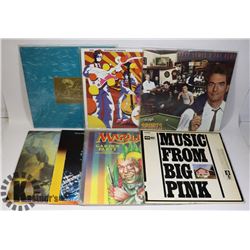BOX OF VINYL RECORD ALBUMS