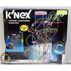 NEW K'NEX LOOPIN LIGHTNING ROLLER