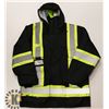 Image 1 : LINED HIGH VIZ  JACKET SIZE MED