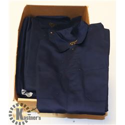 BOX OF NEW COVERALLS SZ 48 REGULAR