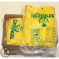 BOX OF RAINCOATS SZ 3XL