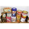 Image 1 : LOT OF 12 COLLECTOR TINS