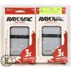 Image 1 : 2 RAYOVAC 6000 MAH POWER BANKS / PHONE CHARGERS