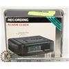 Image 1 : TALKING RECORDING ALARM CLOCK