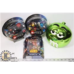 STAR WARS AND M&Ms COLLECTIBLES:  STAR WARS