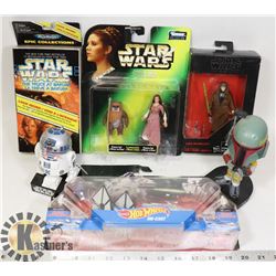 LOT OF STAR WARS COLLECTIBLES:  BLACK SERIES MINI