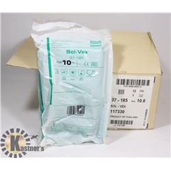 CASE OF 12 PAIR ANSEL RUBBER LONG SLEEVE GLOVES