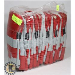 BUNDLE OF 12 LEATHER WORK GLOVES