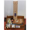 Image 1 : BOX W/4 CRIBBAGE BOARDS & 7 DECKS OF