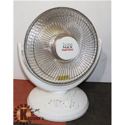 HOME MAX RADIANT HEATER - 2 OSCILLATING