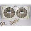 Image 1 : WIND DANCE TWIN FAN WINDOW FAN -