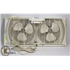Image 1 : WIND DANCE TWIN FAN WINDOW FAN -