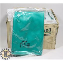 CASE OF 12 PAIR ANSEL RUBBER LONG SLEEVE GLOVES