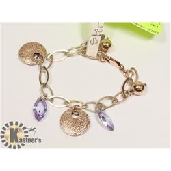 STERLING SILVER 925 & SWAROVSKI BRACELET