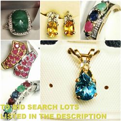 FEATURED ITEMS: TO BID SEARCH LOTS LISTED