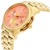 Image 3 : NEW MICHAEL KORS TRIPLE CHRONO PINK DIAL WATCH