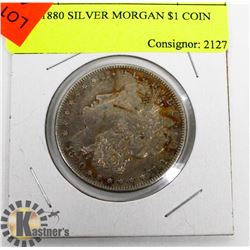 U.S. 1880 SILVER MORGAN $1 COIN