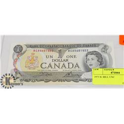1973 $1 BILL UNC