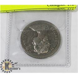 1871-1971 CANADIAN BRITISH COLUMBIA  SILVER DOLLAR