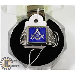 MENS MASONIC RING SIZE 11