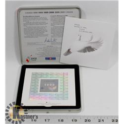 2000 CANADA POST COIN / STAMP SET