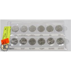 1992 CONFEDERATION QUARTER SET